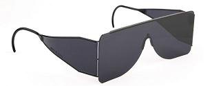 Dioptics Solarettes Post Mydriatic Glasses Smoke Tint Black Frame Over Ear One Size Fits Most - 5108A