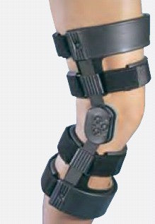 DJO WeekENDER Knee Immobilizer Large Hook and Loop Closure 21 to 23-1/2 Inch Circumference Left Knee - 79-94367