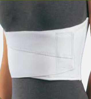 Procare Deluxe - Rib Belt One Size Fits Most Contact Closure 28 to 50 Inch Waist Circumference 6 Inch Height Adult - 79-99040