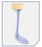 DJO ProCare Posterior Leaf Splint PROCARE Small Without Closure Male 6 to 8 / Female Up to 6 Right Foot - 79-97743