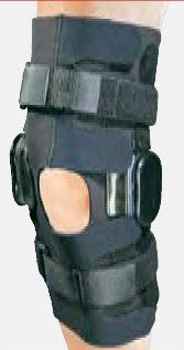 DJO ACTION Knee Brace X-Small Hook and Loop Closure 13-1/2 to 15-1/2 Inch Circumference 13 Inch Length Left or Right Knee - 79-94402
