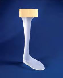 DJO ProCare Posterior Leaf Splint PROCARE X-Large Hook and Loop Closure Male 12+ / Female 10+ Right Foot - 79-97748