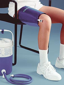 DJO Aircast Cryo/Cuff Cold Therapy Wrap Thigh X-Large 20 to 27 Inch Circumference Reusable - 13B01