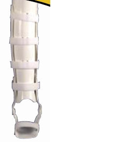 ProCare - Tibial Fracture Brace PROCARE Large Hook and Loop Closure 18 to 20 Inch Length Right Leg - 79-97707