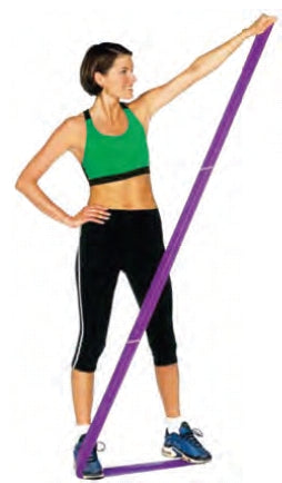 Donovan Industries Resist-A-Band Exercise Resistance Band White 5 Foot Length Light Resistance - LXB5835R