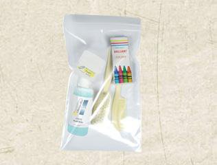 Donovan Industries Dawn Mist Zip Closure Bag 13 X 18 Inch Plastic Clear - ZIP1318