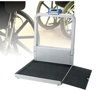Doran Scales Wheelchair Ramp Scale Digital LCD Display 1000 lbs. / 474 kg AC Adapter / Battery Operated - DS9100