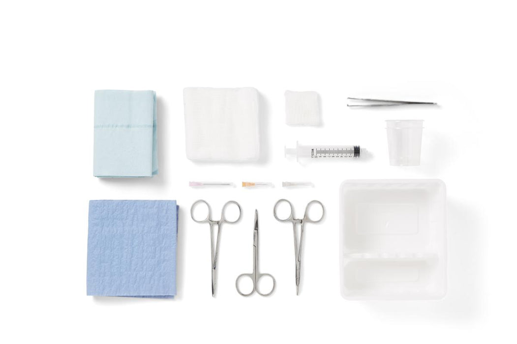 Laceration Trays with Comfort Loop Instruments - DYNJ03000