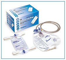 Dynarex Urinary Drain Bag Anti-Reflux Valve 2000 mL Vinyl - 4271
