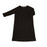 Narrative Apparel DRESS, KNIT DBL ZIP 3/4SLEEVE DARK GRY HEATHER WMNS SM D/S - WDBDZ0219
