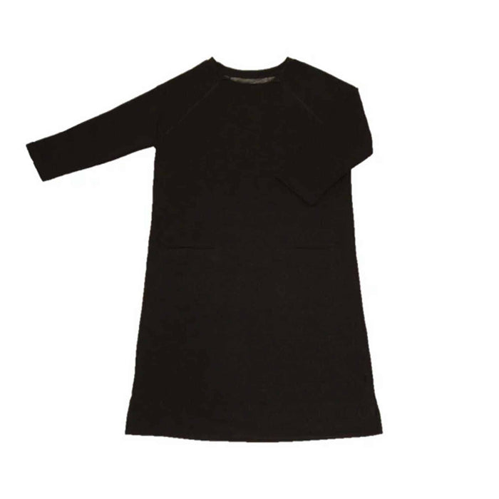 Narrative Apparel DRESS, KNIT DBL ZIP 3/4SLEEVE DARK GRY HEATHER WMNS XLG D/S - WDBDZ0519