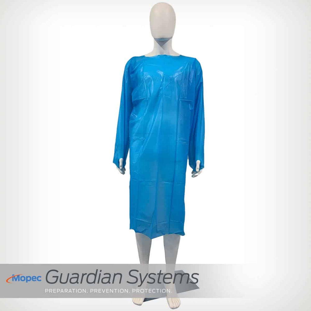 Mopec Disposable Poly Gown – BE300