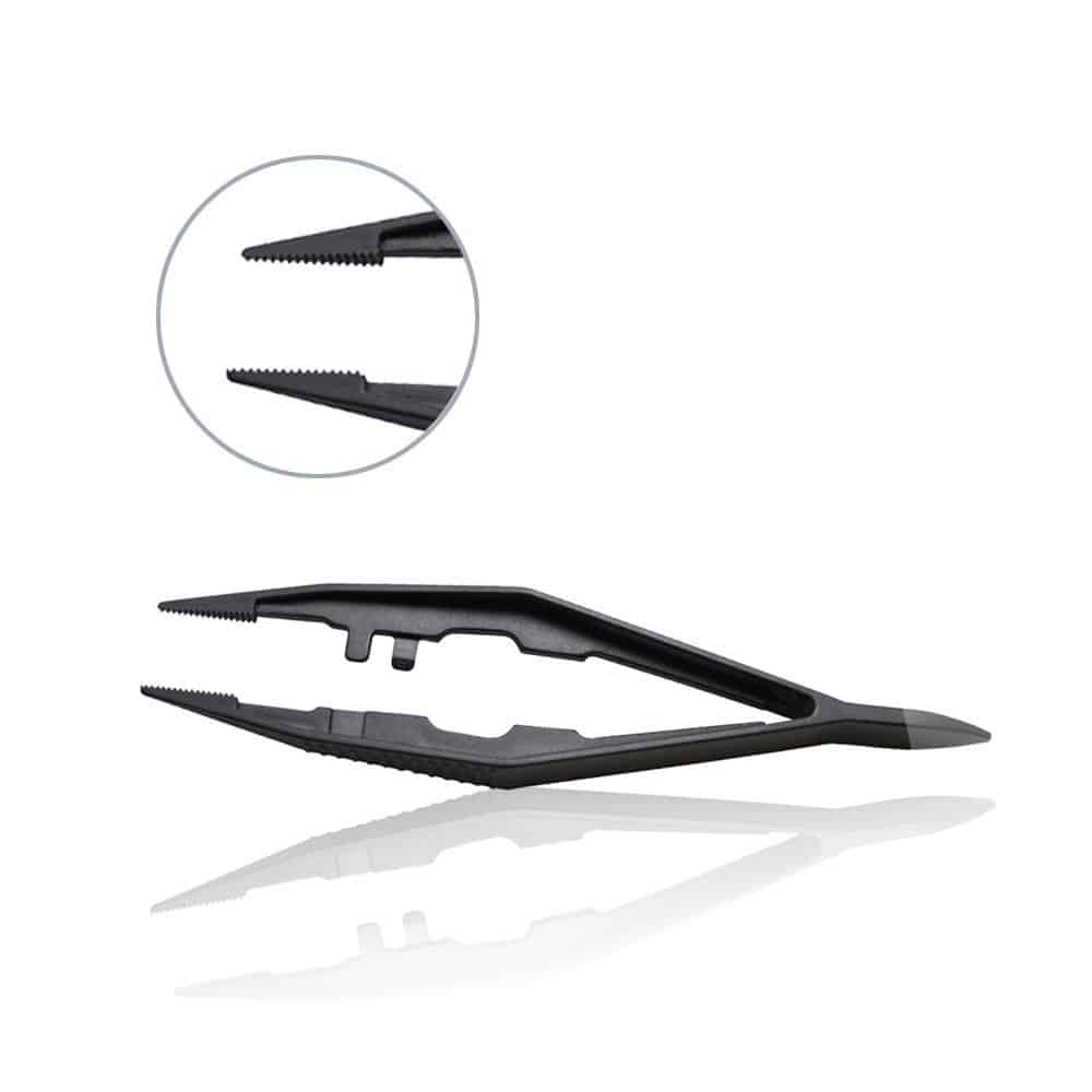 Mopec Forceps, Disposable Plastic – 12 pack – AB610