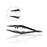 Mopec Forceps, Disposable Plastic – 12 pack – AB610