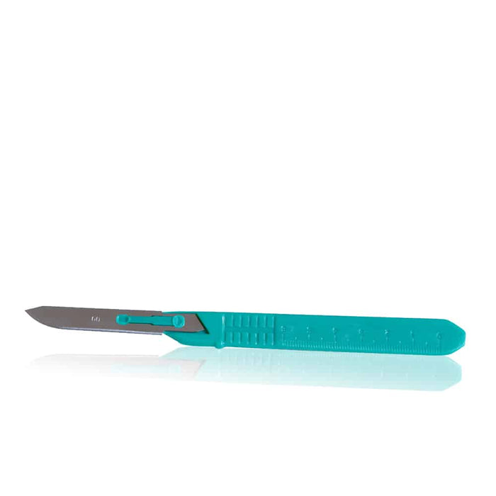 Disposable 6.5 Scalpel with Scale #60 Blade, 100 pack - AJ135