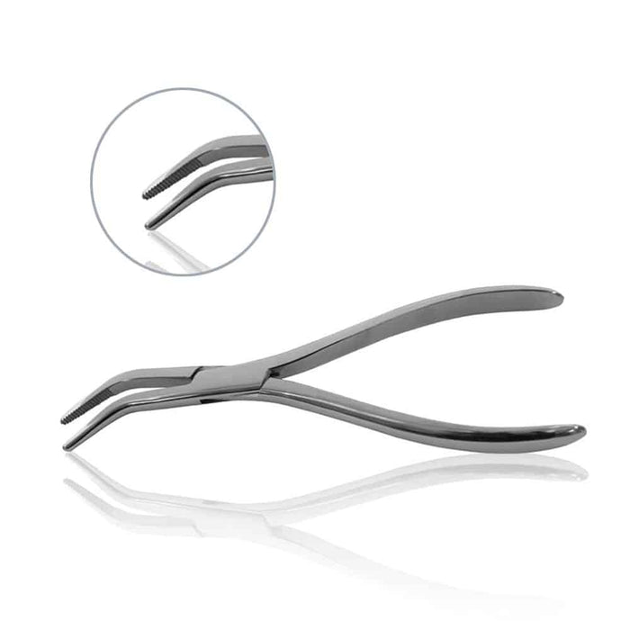 Mopec Forceps, Dura-Strip, Serrated, 8.5″ – AG001