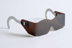 Eaton Medicals Easy Eyes Post Mydriatic Glasses Bronze Tint Film Lens Over Ear Adult - 250-805