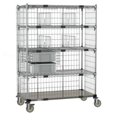 Metro Crash Super Adjustable Super Erecta Deluxe Par Level Carts