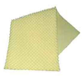 EHOB Eggcrate Dermacare Convoluted Mattress Overlay 72 L X 32 W X 2 Inch - 30-1004