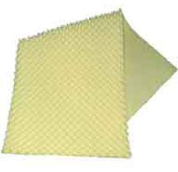 EHOB Eggcrate Dermacare Convoluted Mattress Overlay 72 L X 32 W X 3 Inch - 30-1007