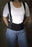 ProFlex 1600 Standard - Worker Back Support with Suspenders Medium Hook and Loop Closure 30 to 34 Inch Waist Circumference 9 Inch Height Adult - 11103