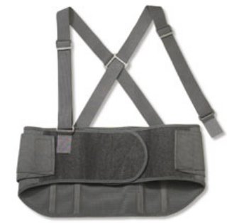 ProFlex 1600 Standard - Worker Back Support with Suspenders Large Hook and Loop Closure 34 to 38 Inch Waist Circumference 9 Inch Height Adult - 11104