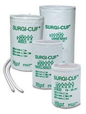 Ethox Surgi-Cuf Blood Pressure Cuff, 1 Tube Bladder Adult Medium 24 - 32 cm Vinyl - 5408