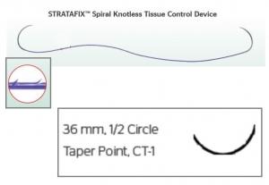 J & J Healthcare Systems Monocryl Plus Suture with Needle Absorbable Uncoated Undyed Suture Poliglecaprone 25 with Irgacare MP Suture Size 2-0 70 cm Suture 1-Needle 36 mm Length 1/2 Circle Taper Point Needle - SXMP1B414
