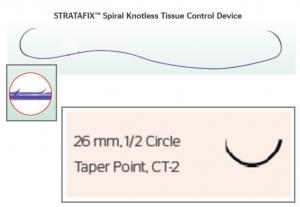J & J Healthcare Systems Monocryl Plus Suture with Needle Absorbable Uncoated Undyed Suture Poliglecaprone 25 with Irgacare MP Suture Size 2-0 15 cm Suture 1-Needle 26 mm Length 1/2 Circle Taper Point Needle - SXMP1B415