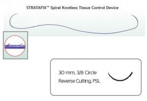 J & J Healthcare Systems Monocryl Plus Suture with Needle Absorbable Uncoated Undyed Suture Poliglecaprone 25 with Irgacare MP Suture Size 2-0 70 cm Suture 1-Needle 30 mm Length 3/8 Circle Reverse Cutting Needle - SXMP1B421