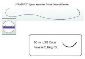 Monocryl Plus - Suture with Needle Absorbable Uncoated Undyed Suture Poliglecaprone 25 with Irgacare MP Suture Size 2 - 0 70 cm Suture 1-Needle 30 mm Length 3/8 Circle Reverse Cutting Needle - SXMP1B421