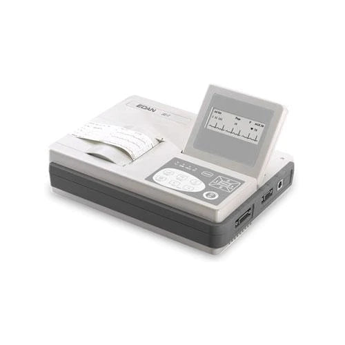 Edan SE-3A - Electrocardiograph Monitors Battery Operated LCD Display - SE-3A
