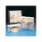 PANTek Technologies - Glove Box Holder Horizontal Mounted 4-Box Capacity Clear 4-3/8 X 11-1/2 X 19-7/8 Inch Acrylic - MG4000