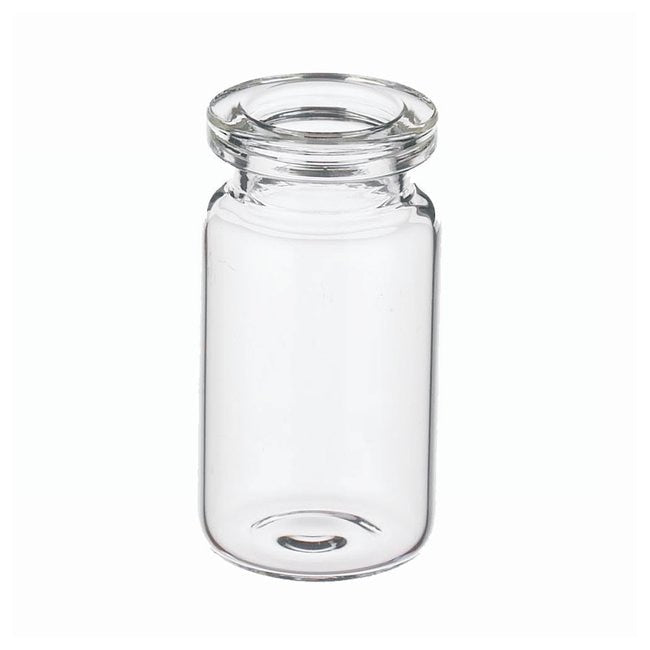 Fisher Scientific Wheaton Serum Tubing Vial Borosilicate Glass 5 mL Aluminum Crimp Seal - 06446D