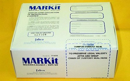 First Aid MARKit Rape Evidence Kit 4 Kits Test Tube - 711010