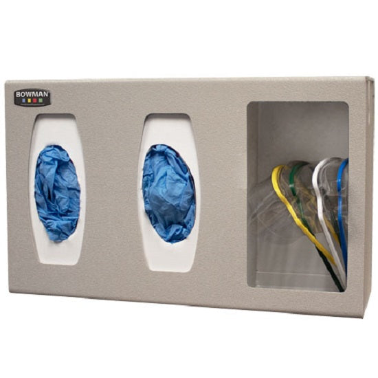 Bowman Dispensers PA003-0212 : Protective Wear Dispenser - Double Glove & Misc