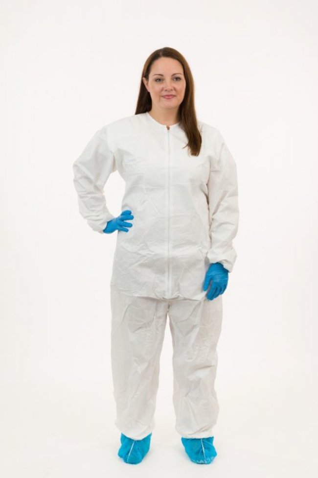 CE Sterile Cleanroom Coveralls