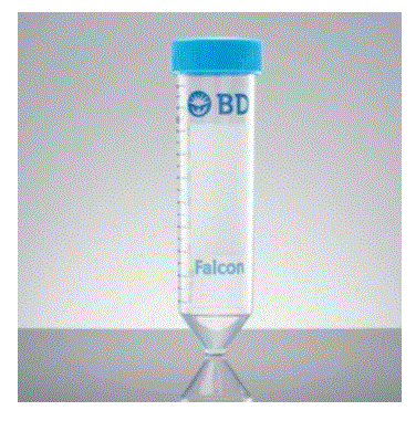 Falcon - Centrifuge Tube Conical Bottom Plain 30 X 115 mm 50 mL Blue Screw Cap Polypropylene Tube - 1495949A