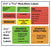 Barkley - Pre-Printed Label Allergy Alert White Paper Allergic Red Alert Label 1-3/8 X 5-3/8 Inch - 5103