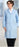 Fashion Seal Uniforms - Lab Coat Azure Blue X-Large Knee Length Reusable - 430-XL