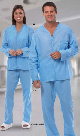 Fashion Seal Uniforms - Pajama Pants X-Large Blue Adult Unisex - 7833-XL