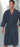 Fashion Seal Uniforms - Patient Robe Male X-Large Navy - 1833 XL