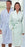 Fashion Seal Uniforms Patient Robe Unisex X-Large Green Stripe - 1835-1XL