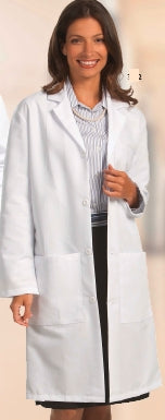 Fashion Seal Uniforms - Lab Coat White X-Large Knee Length Reusable - 415-XL