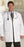 Fashion Seal Uniforms Lab Jacket White Size 50 Long Sleeves Hip Length - 447-SZ50
