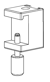 Fisher & Paykel Neopuff CPAP Rail Mounting Bracket - 900MR088