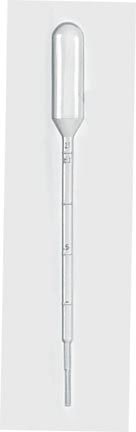 Fisher Scientific Fisherbrand Transfer Pipette 5.8 mL 0.25 mL Graduations, 7 mL Negative Graduations Sterile - 1371120