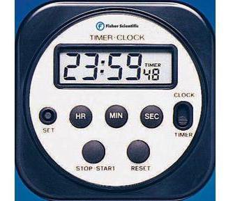 Fisherbrand - Electronic Alarm Timer Benchtop 24 Hours LCD Display - 0666216