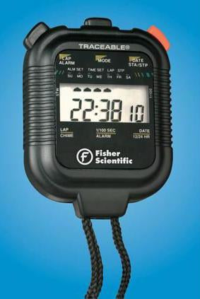 Fisher Scientific Traceable Stopwatch 24 hr Digital - 146497