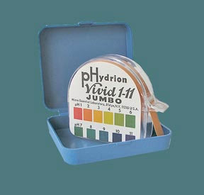 Fisher Scientific Hydrion pH Paper in Dispenser 1.0 - 11.0 - 1485012A